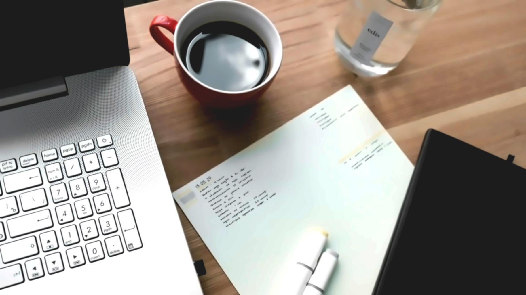 Famille organisant ensemble leur budget mensuel autour d'une table